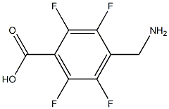 4-(aminomethyl)-2,3,5,6-tetrafluorobenzoic acid Structural