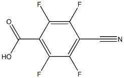 4-cyano-2,3,5,6-tetrafluorobenzoic acid Structural