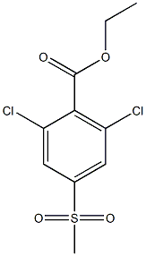 ethyl 2,6-dichloro-4-(methylsulfonyl)benzoate