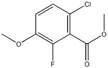 methyl 6-chloro-2-fluoro-3-methoxybenzoate