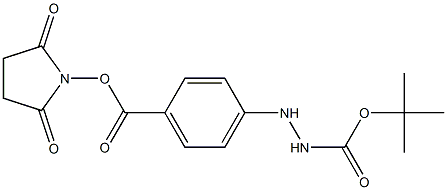 Succinimidyl-4-[2-(tert-butoxycarbonyl)hydrazino]benzoate