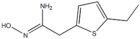 (1Z)-2-(5-ethylthien-2-yl)-N'-hydroxyethanimidamide