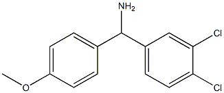 (3,4-dichlorophenyl)(4-methoxyphenyl)methanamine