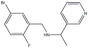 [(5-bromo-2-fluorophenyl)methyl][1-(pyridin-3-yl)ethyl]amine