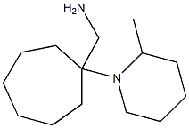 [1-(2-methylpiperidin-1-yl)cycloheptyl]methanamine