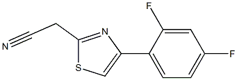 [4-(2,4-difluorophenyl)-1,3-thiazol-2-yl]acetonitrile