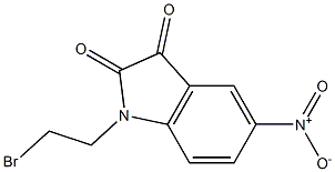 1-(2-bromoethyl)-5-nitro-2,3-dihydro-1H-indole-2,3-dione