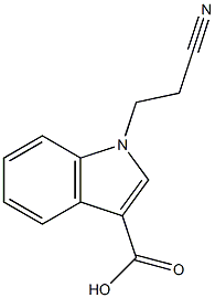 1-(2-cyanoethyl)-1H-indole-3-carboxylic acid