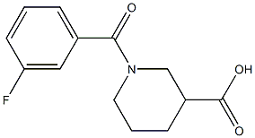 1-(3-fluorobenzoyl)piperidine-3-carboxylic acid