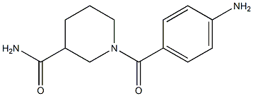 1-(4-aminobenzoyl)piperidine-3-carboxamide