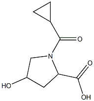 1-(cyclopropylcarbonyl)-4-hydroxypyrrolidine-2-carboxylic acid