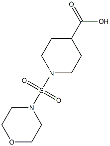 1-(morpholine-4-sulfonyl)piperidine-4-carboxylic acid