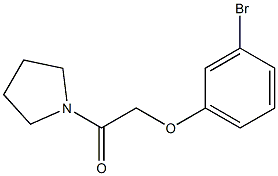 1-[(3-bromophenoxy)acetyl]pyrrolidine