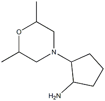 2-(2,6-dimethylmorpholin-4-yl)cyclopentanamine