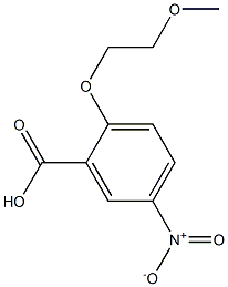 2-(2-methoxyethoxy)-5-nitrobenzoic acid