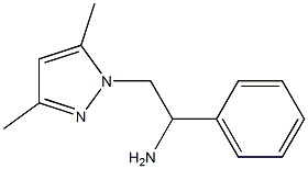 2-(3,5-dimethyl-1H-pyrazol-1-yl)-1-phenylethanamine