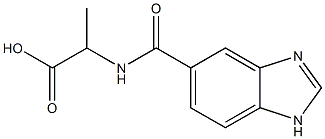 2-[(1H-benzimidazol-5-ylcarbonyl)amino]propanoic acid