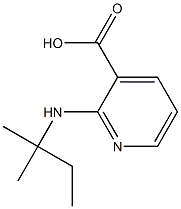 2-[(2-methylbutan-2-yl)amino]pyridine-3-carboxylic acid