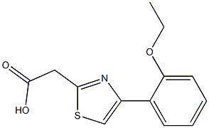 2-[4-(2-ethoxyphenyl)-1,3-thiazol-2-yl]acetic acid