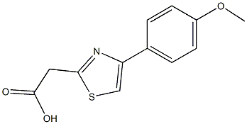 2-[4-(4-methoxyphenyl)-1,3-thiazol-2-yl]acetic acid