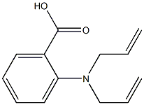 2-[bis(prop-2-en-1-yl)amino]benzoic acid Structural