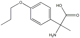 2-amino-2-(4-propoxyphenyl)propanoic acid