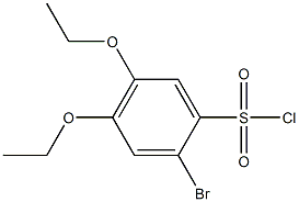 2-bromo-4,5-diethoxybenzenesulfonyl chloride