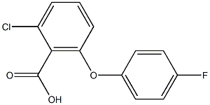 2-chloro-6-(4-fluorophenoxy)benzoic acid