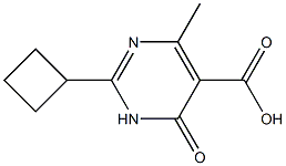 2-cyclobutyl-4-methyl-6-oxo-1,6-dihydropyrimidine-5-carboxylic acid