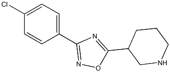 3-(4-chlorophenyl)-5-(piperidin-3-yl)-1,2,4-oxadiazole