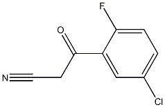 3-(5-chloro-2-fluorophenyl)-3-oxopropanenitrile