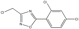 3-(chloromethyl)-5-(2,4-dichlorophenyl)-1,2,4-oxadiazole