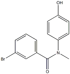 3-bromo-N-(4-hydroxyphenyl)-N-methylbenzamide