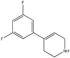 4-(3,5-difluorophenyl)-1,2,3,6-tetrahydropyridine