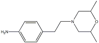 4-[2-(2,6-dimethylmorpholin-4-yl)ethyl]aniline