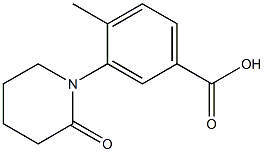 4-methyl-3-(2-oxopiperidin-1-yl)benzoic acid