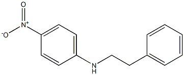 4-nitro-N-(2-phenylethyl)aniline Structural