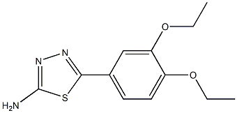 5-(3,4-diethoxyphenyl)-1,3,4-thiadiazol-2-amine