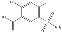 5-(aminosulfonyl)-2-bromo-4-fluorobenzoic acid