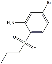 5-bromo-2-(propylsulfonyl)aniline