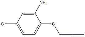 5-chloro-2-(prop-2-yn-1-ylsulfanyl)aniline