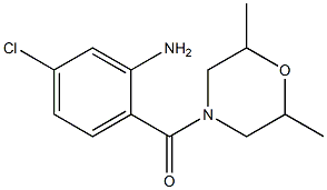 5-chloro-2-[(2,6-dimethylmorpholin-4-yl)carbonyl]aniline