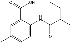 5-methyl-2-(2-methylbutanamido)benzoic acid