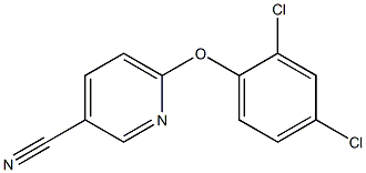 6-(2,4-dichlorophenoxy)pyridine-3-carbonitrile