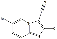 6-bromo-2-chloroimidazo[1,2-a]pyridine-3-carbonitrile