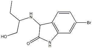 6-bromo-3-[(1-hydroxybutan-2-yl)amino]-2,3-dihydro-1H-indol-2-one