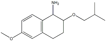 6-methoxy-2-(2-methylpropoxy)-1,2,3,4-tetrahydronaphthalen-1-amine