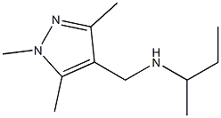 butan-2-yl[(1,3,5-trimethyl-1H-pyrazol-4-yl)methyl]amine