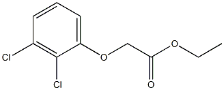 ethyl 2-(2,3-dichlorophenoxy)acetate Structural