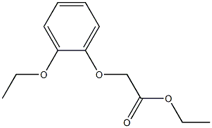 ethyl 2-(2-ethoxyphenoxy)acetate Structural